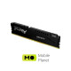 DDR5 16GB 5200 MHz Beast Black Kingston Fury (ex.HyperX) (KF552C40BB-16) (UA)