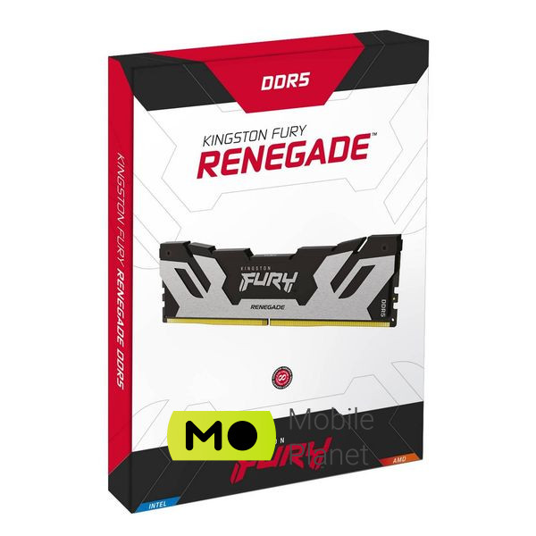 DDR5 32GB (2x16GB) 6400 MHz FURY Renegade Silver Kingston Fury (ex.HyperX) (KF564C32RSK2-32) (UA) Тип пам'яті: DDR5; Об'єм пам'яті: 32