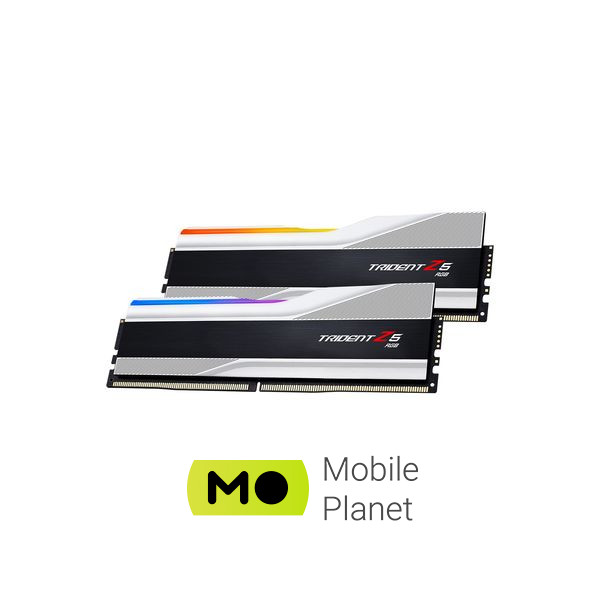 DDR5 64GB (2x32GB) 6400 MHz Trident Z5 RGB G.Skill (F5-6400J3239G32GX2-TZ5RS) (UA) Тайминги CL32-39-39