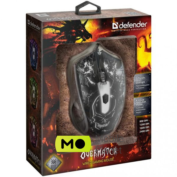 Defender Overmatch GM-069 USB Black (52069) (UA) Назначение: для игр;