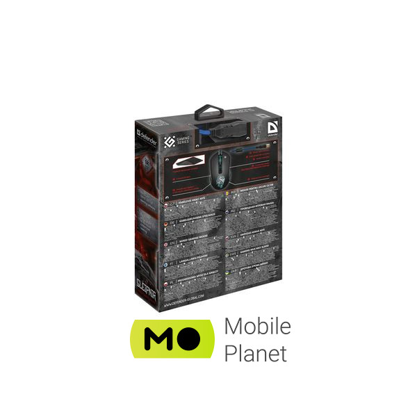 Defender Sleipnir GM-927 USB Black+ Килимок (52927) (UA) Тип: Геймерські; Підключення: