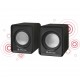 Defender SPK 22 2х2,5W USB black (65503)