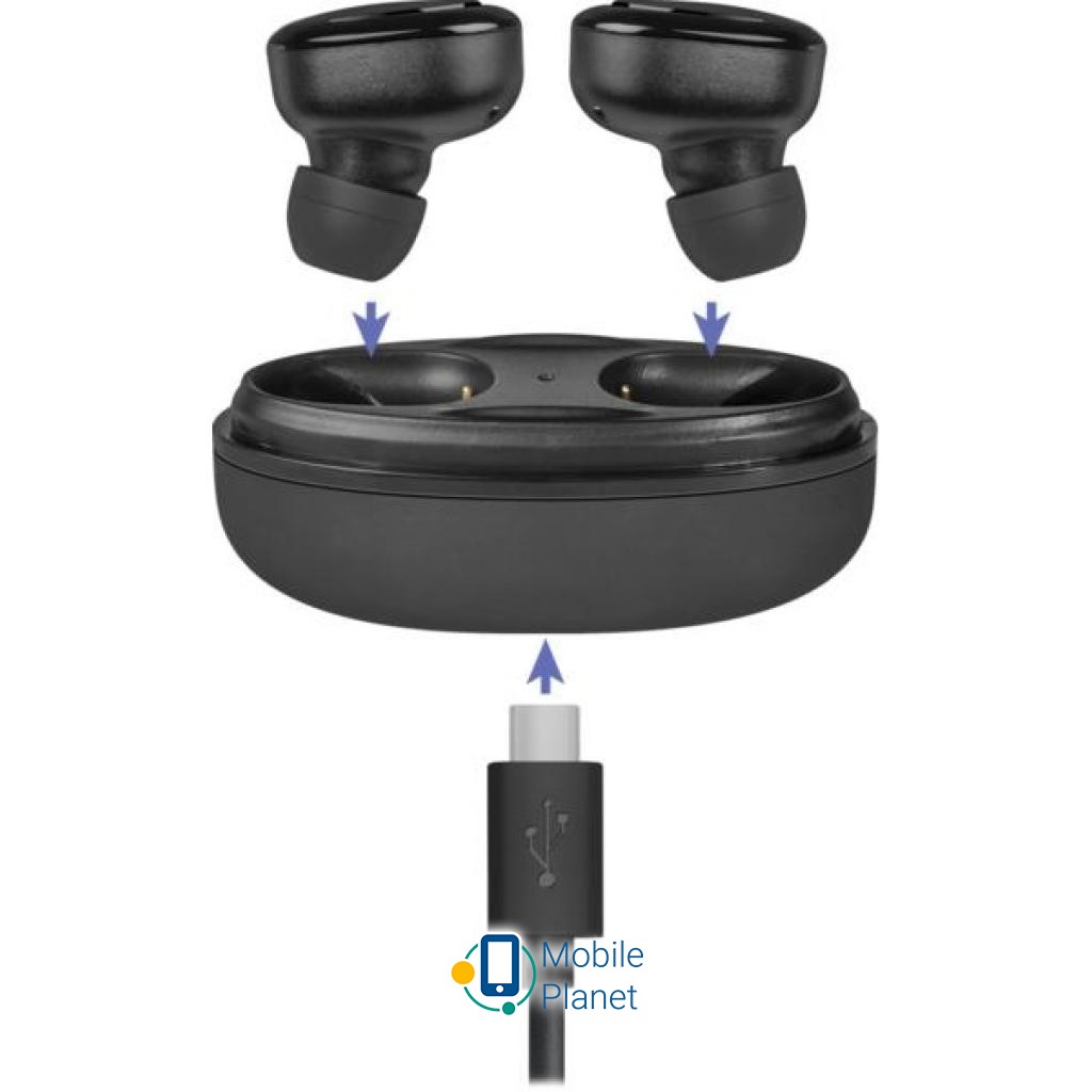 Defender Twins 635 TWS Bluetooth Black (63635) (UA) Конструкция внутриканальные