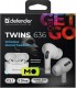 Defender Twins 636 TWS Pro Bluetooth (63636) White (UA)