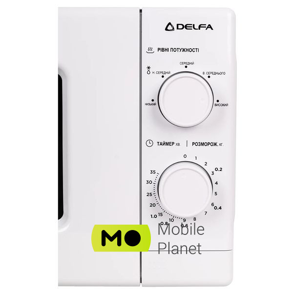 Delfa MD202MW (UA) Тип гриля відсутня