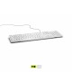 Dell Multimedia Keyboard-KB216 - White (580-ADGM) (UA)