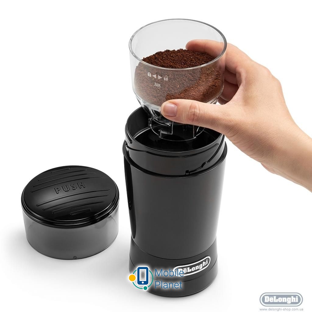 DeLonghi KG 200 BK Тип: електрична; Механізм