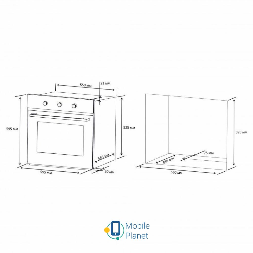 ELEYUS ESTER 6006 WH (UA) Тип: электрический; Управление: