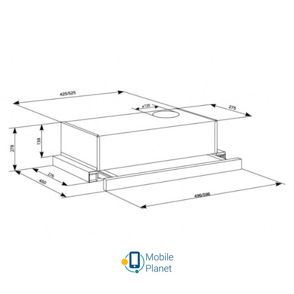 ELEYUS LOTUS 470 50 BG  (UA) Фильтры: алюминиевый; Тип: