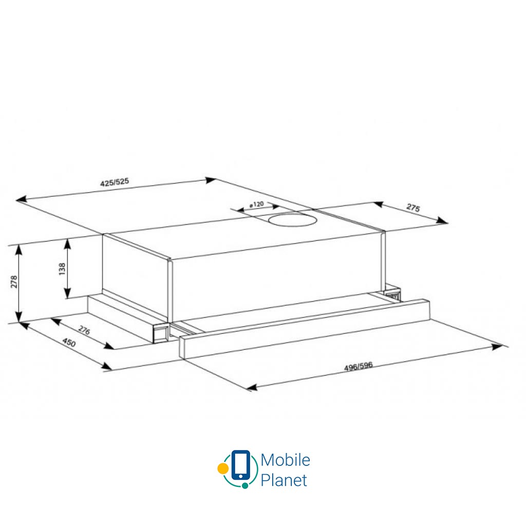 ELEYUS LOTUS 470 60 BG (UA) Тип інсталяції: Вбудований;