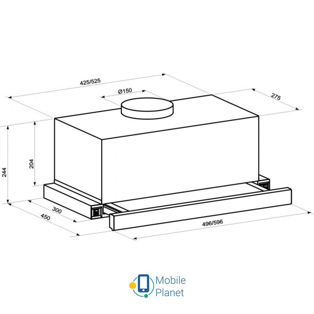 ELEYUS Storm 1200 LED SMD 60 BG (UA) Тип інсталяції: Вбудований;