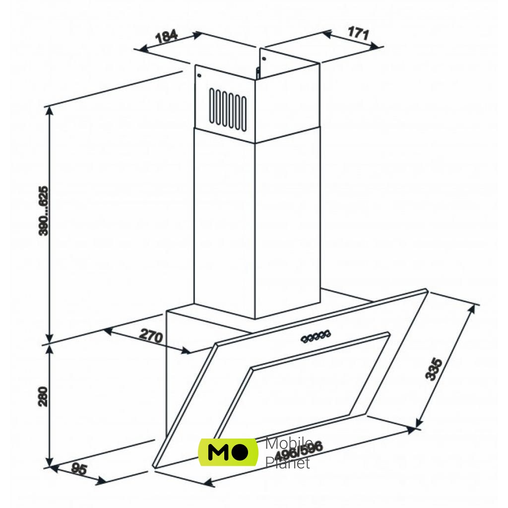 ELEYUS VERTICAL 700 60 BG Тип: похила; Продуктивність: 700 м3
