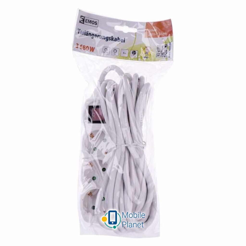 EMOS P1325R (UA) Тип: подовжувач; Сумарна