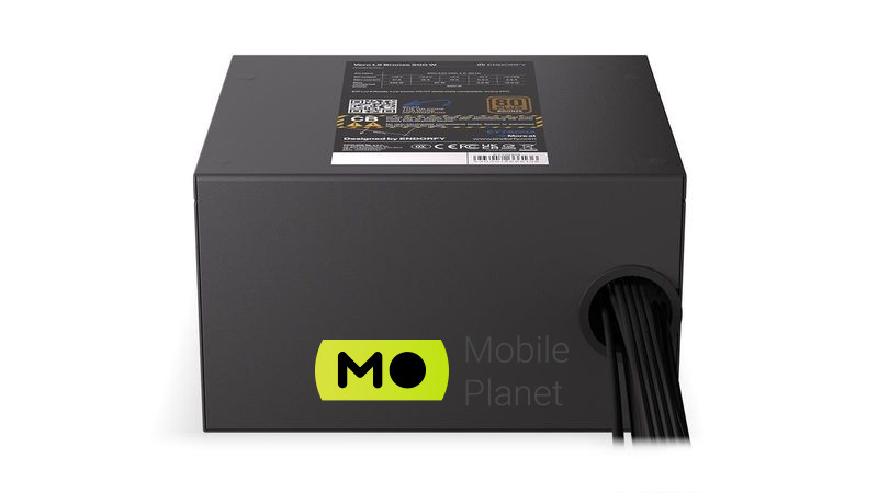 ENDORFY Vero L5 500W 80 Plus Bronze (EY7A004) EU Максимальна потужність; Вт: 500