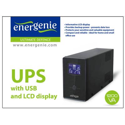 EnerGenie EG-UPS-033 1200VA LCD (EG-UPS-033) Клас товару: для домашніх ПК; Тип