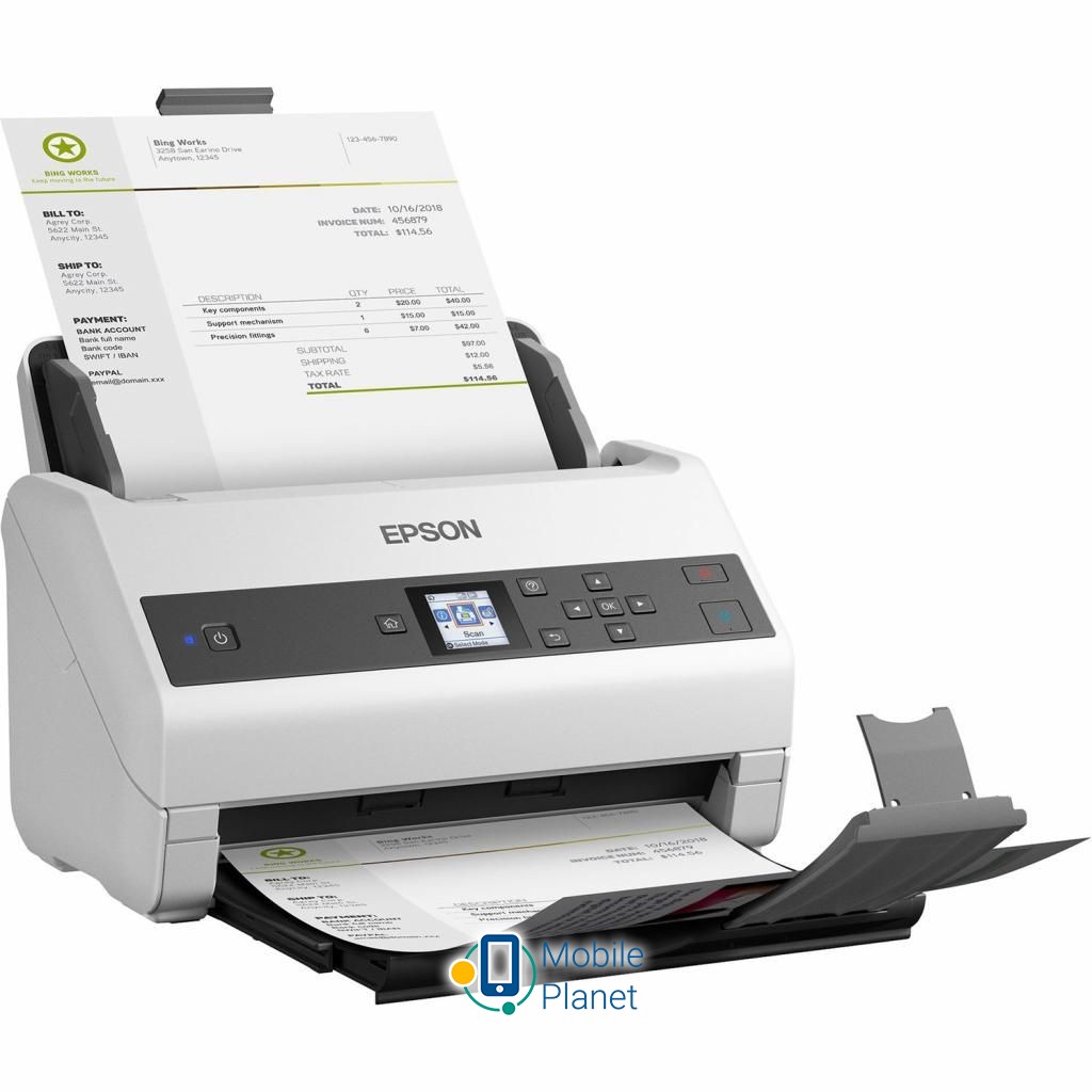 EPSON WorkForce DS-870 (B11B250401) (UA) Тип: протяжний; Датчик