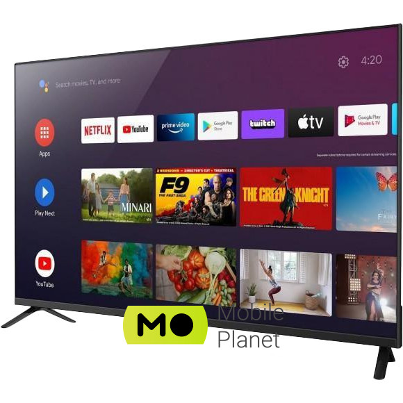 ERGO 43GUS6500 Частота, Гц 60