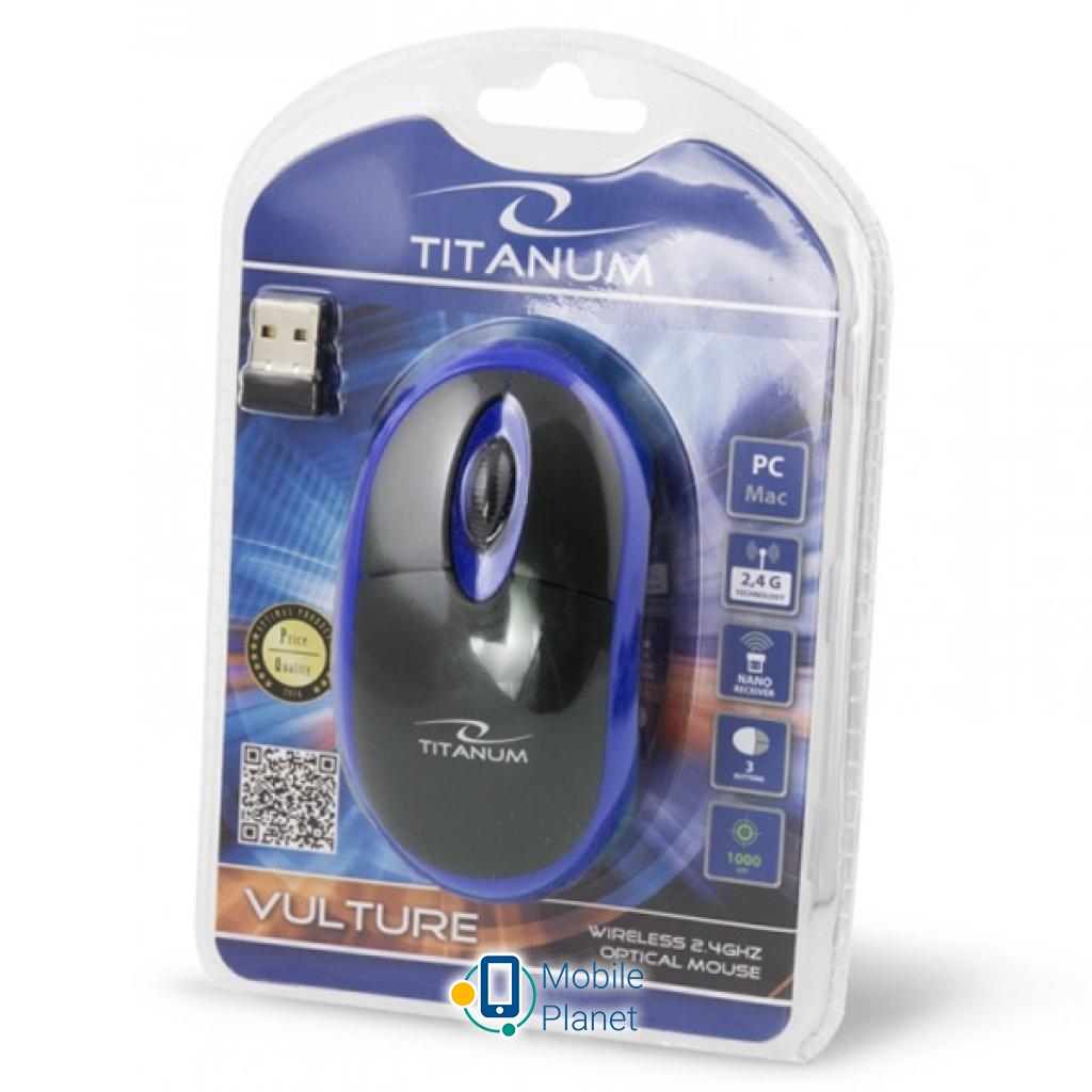 Esperanza Titanum TM116B Тип: Портативні, бездротові;