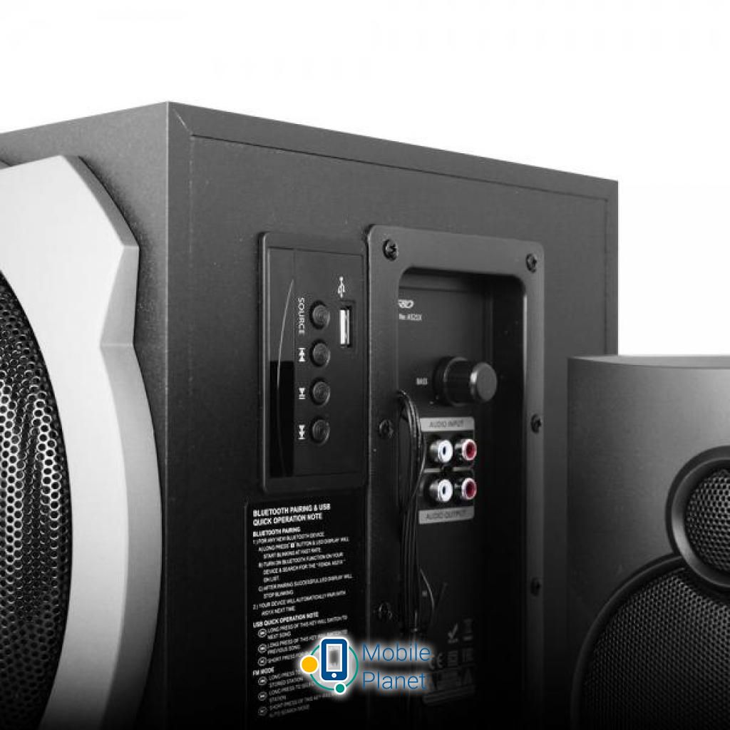 F&D A-521X black (UA) Тип: колонки для комп'ютера;