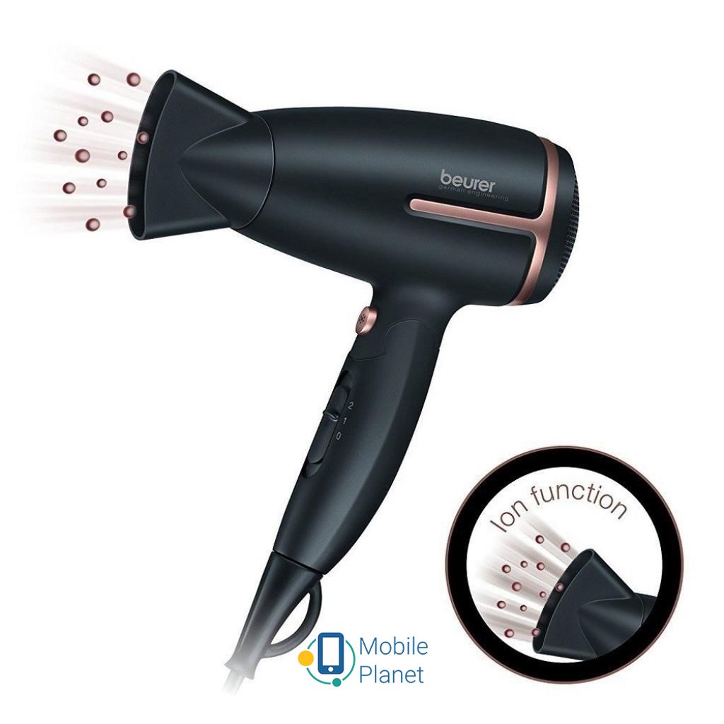 Фен-щетка BEURER НС 25 (4211125591137) (UA) Назначение: для укладки волос;