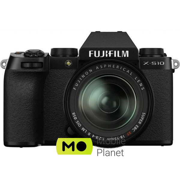 Fujifilm X-S10 + XF 18-55mm F2.8-4.0 Kit Black (16674308) (UA