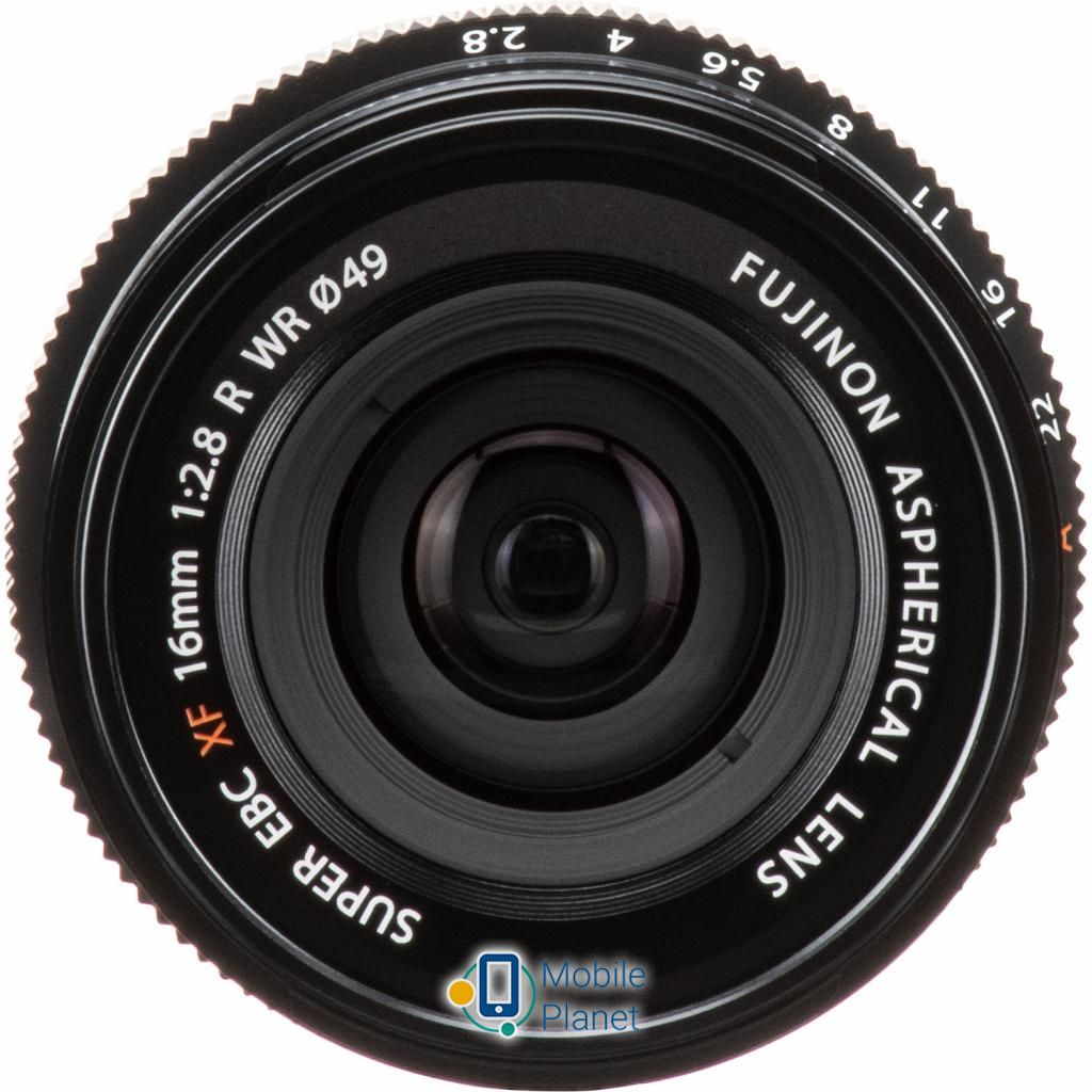 Fujifilm XF 16mm F2.8 R WR Black (16611667) (UA) Категорія: Фікс-об'єктиви; Тип