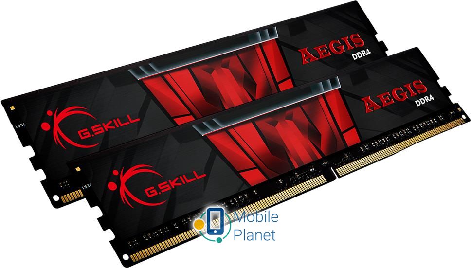 G.SKILL 32GB (2x16GB) 3200MHz CL16 Aegis (F4-3200C16D-32GIS) EU ; Тип пам'яті: DDR4; Місткість