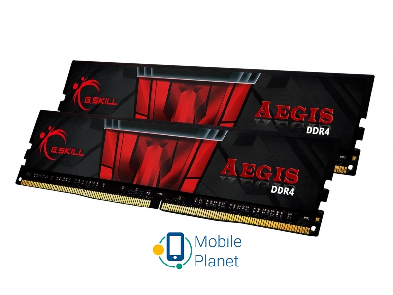 G.SKILL 32GB 3000MHz Aegis CL16 (2x16GB) (F4-3000C16D-32GISB) EU Тип пам'яті: DDR4; Обсяг: 32 Гб (2x16