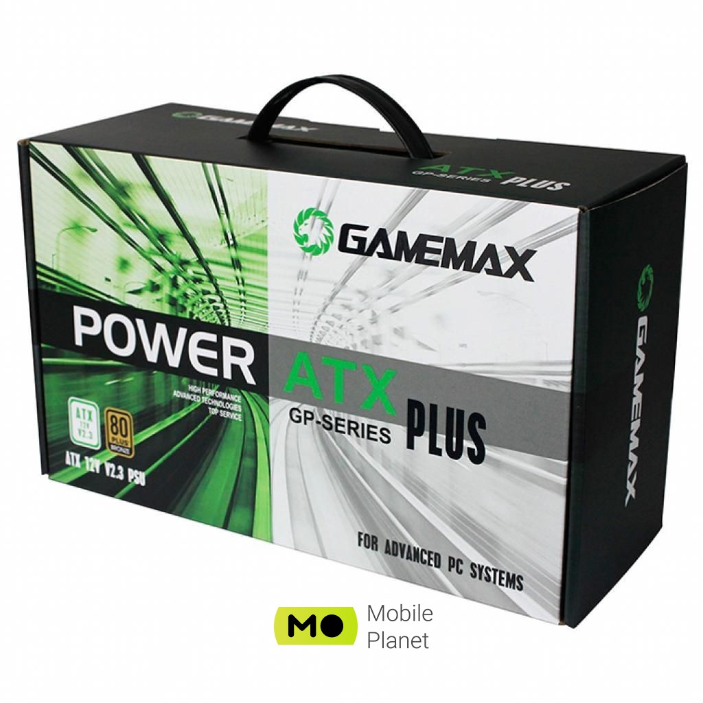 GAMEMAX 650W (GP-650-White) (UA) Тип БП: для компьютеров;