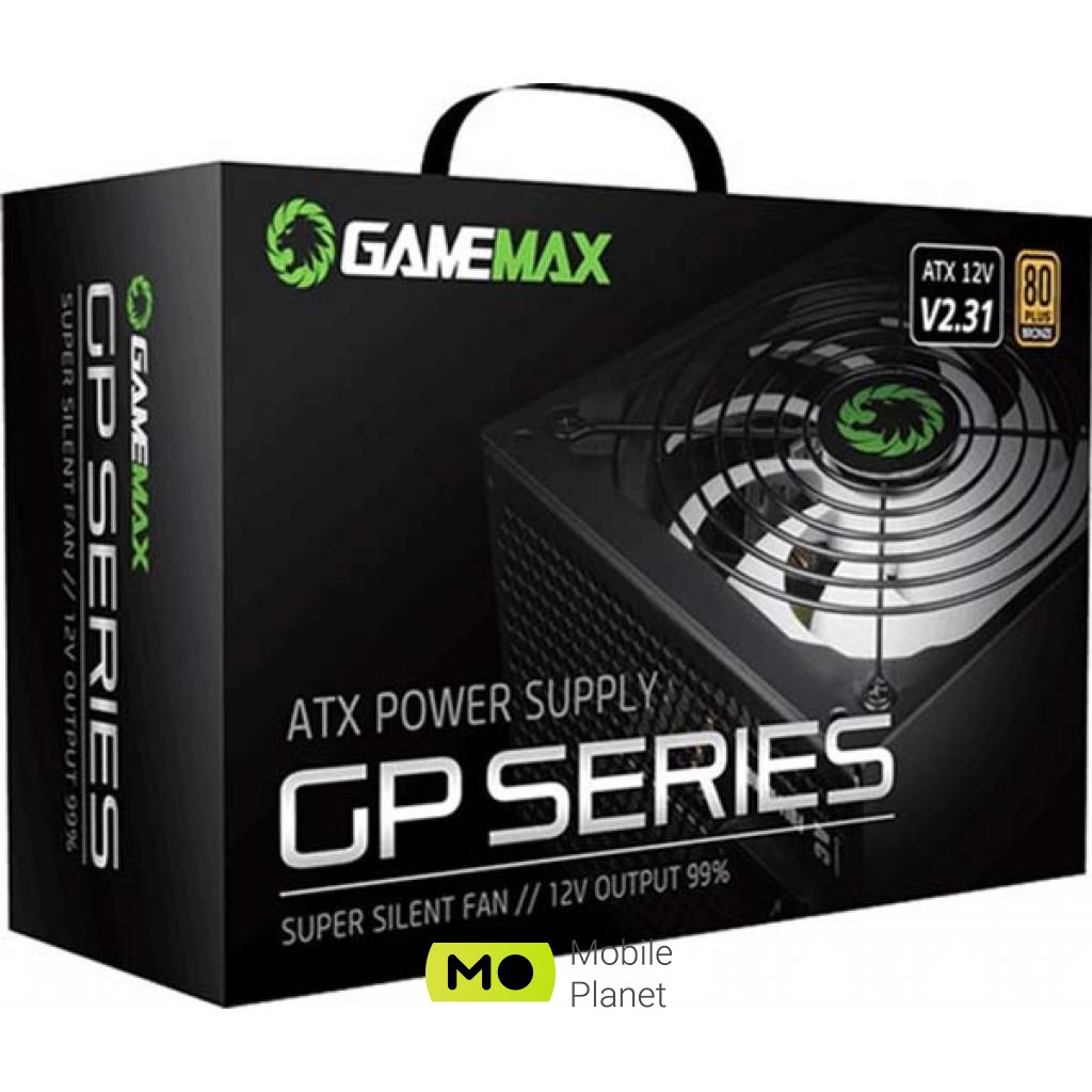 GAMEMAX 850W (GP-850) (UA) Тип БП: для комп'ютерів; Стандарт