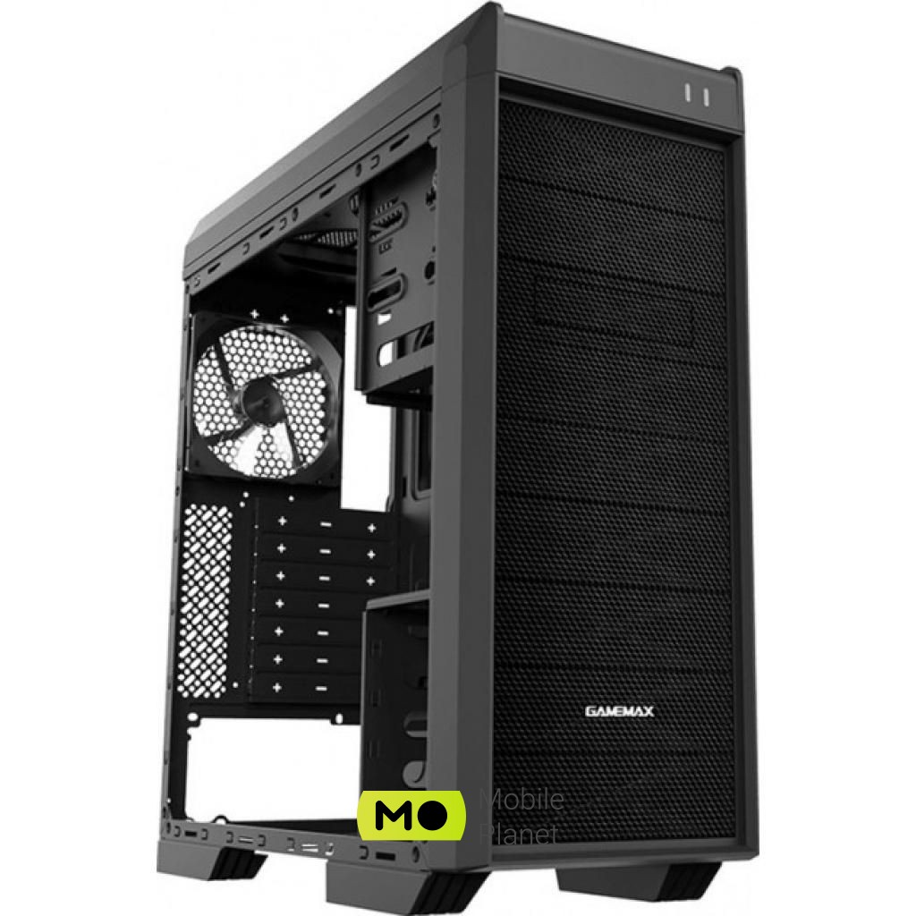 GAMEMAX LUXURY G501X (UA) Розташування блоку живлення нижнє