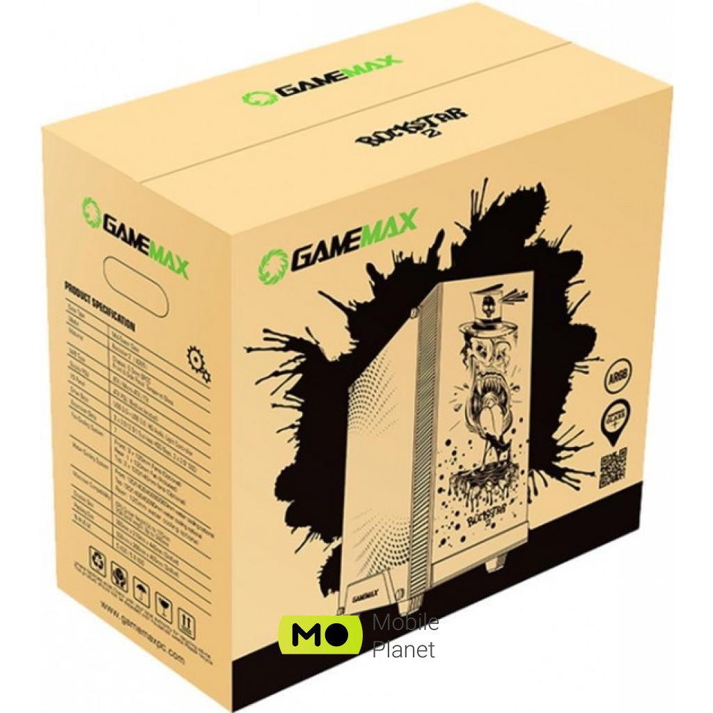 GAMEMAX RockStar 2 (UA) Типорозмір Miditower