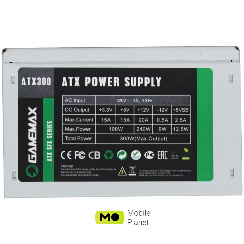 GAMEMAX ST-602-300W (UA) Класс корпуса: Компактные;