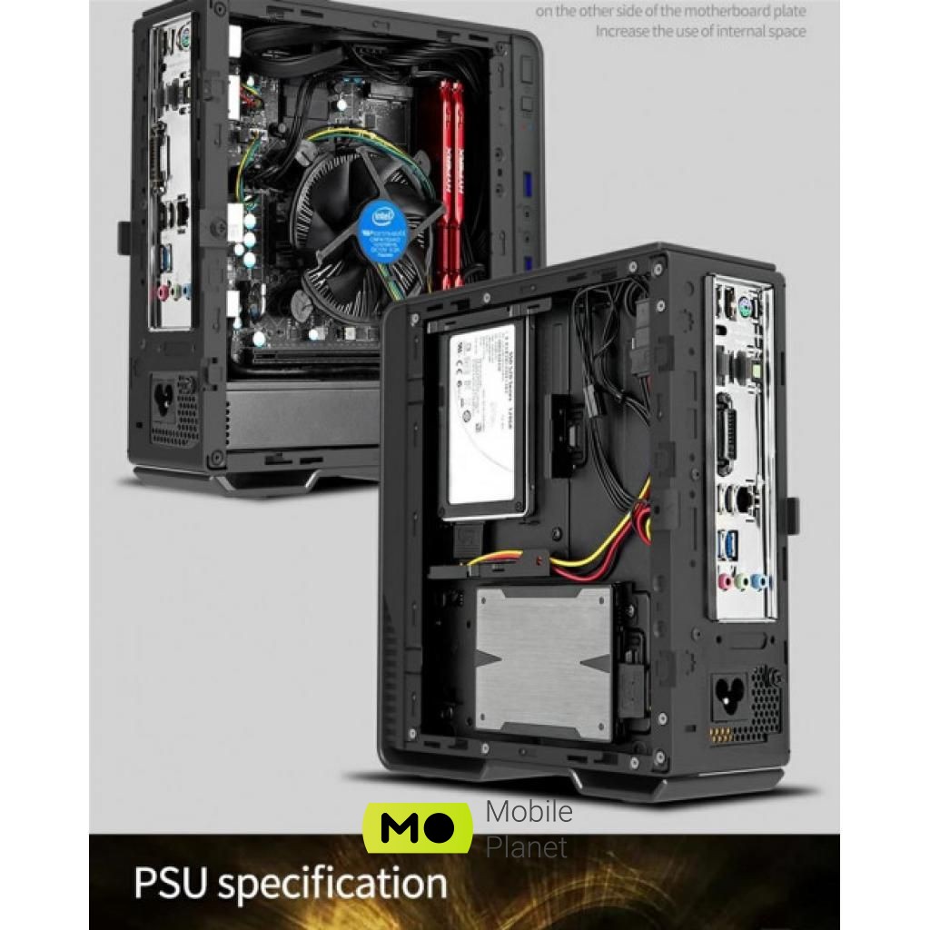 GAMEMAX Violin Silver (UA) Клас корпусу: Для неттопів;