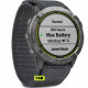 Garmin Enduro Steel with Gray UltraFit Nylon Strap (010-02408-00)