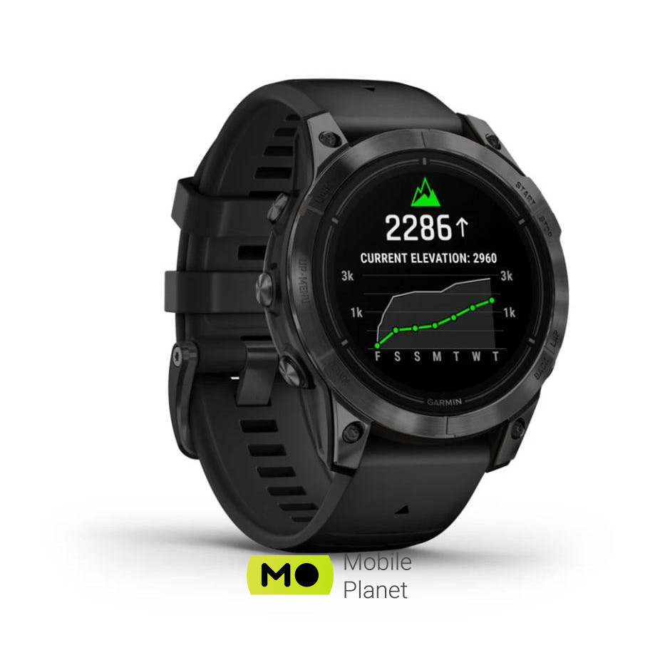 Garmin Epix Pro Gen 2 47mm Slate Gray w. Black Band (010-02803-00/01) Бренд: Garmin; Лінійка: Epix Pro (Gen 2); iOS: