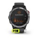 Garmin Fenix 6 Solar Silver with black band (010-02410-00)