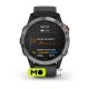Garmin Fenix 6 Solar Silver with black band (010-02410-00)