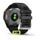 Garmin Fenix 6 Solar Silver with black band (010-02410-00)