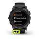 Garmin Fenix 7 Pro Sapphire Solar Carbon G. DLC Tit. with Black Band (010-02777-10/11)