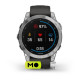 Garmin Fenix 7 Silver with Graphite Band (010-02540-00/01)