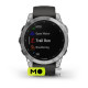 Garmin Fenix 7 Silver with Graphite Band (010-02540-00/01)
