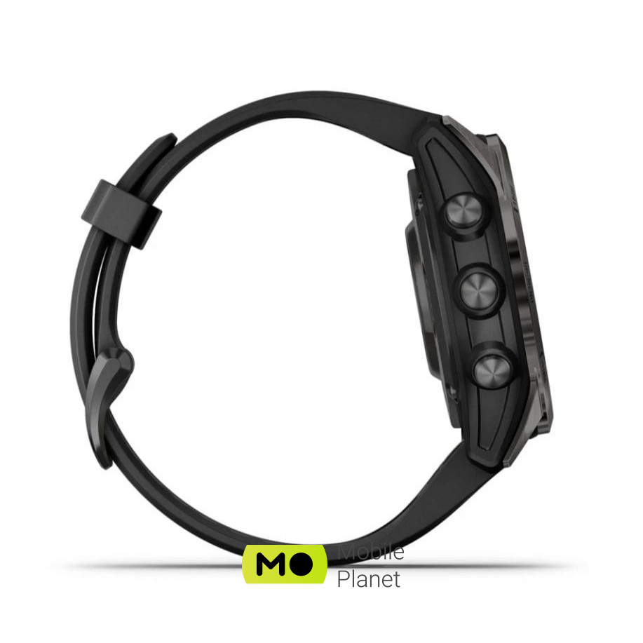 Garmin Fenix ​​7S Pro Sapphire Solar Carbon G. DLC Tit. with Black Band (010-02776-10/11) Бренд: Garmin; Лінійка: Fenix ​​7S Pro;