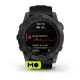 Garmin Fenix 7X Sapphire Solar Carbon Gray DLC Titanium with Black Band (010-02541-10/11)