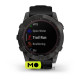Garmin Fenix 7X Sapphire Solar Carbon Gray DLC Titanium with Black Band (010-02541-10/11)