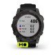 Garmin Fenix 7X Sapphire Solar Carbon Gray DLC Titanium with Black Band (010-02541-10/11)