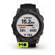 Garmin Fenix 7X Sapphire Solar Carbon Gray DLC Titanium with Black Band (010-02541-10/11)