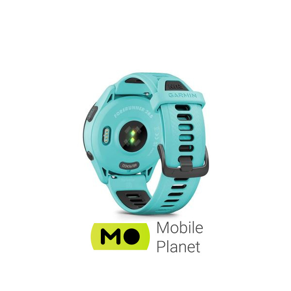 Garmin Forerunner 265, Aqua, GPS (010-02810-12) (UA) Форма годинника круглий