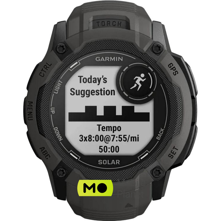 Garmin Instinct 2X Solar Graphite (010-02805-10/00) Типы физической активности Бег, тренажеры, спортивная ходьба, велосипед, хайкинг, прыжки на скакалке, йога, плаванье и многие другие.