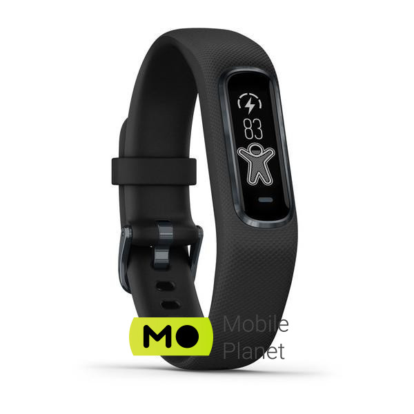 Garmin Vivosmart 4 Black with Midnight Hardware Small/Medium (010-01995-10/00) Бренд: Garmin; Лінійка: Vivosmart 4; iOS: є;